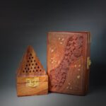 3-Inch Indian Handicraft Wooden Mubkhar – Bukhoor Burner